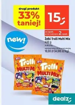 Dealz Żelki multi-mix Trolli oferta