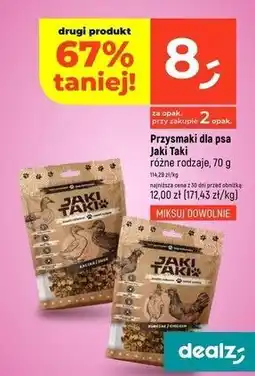 Dealz Przysmak dla psa kurczak Jaki Taki oferta