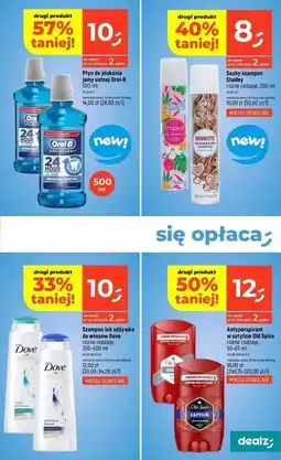 Dealz Szampon do włosów daily moisture Dove Hair Therapy oferta