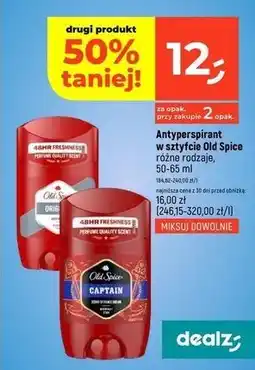 Dealz Dezodorant Old Spice Captain oferta