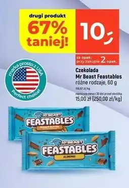 Dealz Czekolada peanut butter Mr Beast oferta