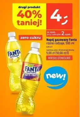 Dealz Napój tutti frutti Fanta Zero oferta