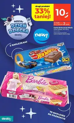 Dealz Ciastka barbie Freddi oferta
