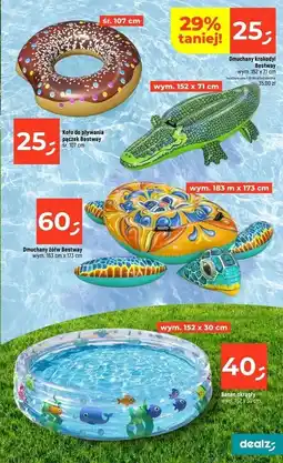 Dealz Krokodyl dmuchany 152 x 71 cm Bestway oferta