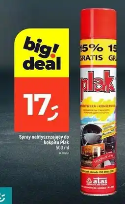 Środek do czyszczenia i konserwacji kokpitu Plak