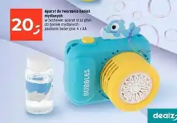 Aparat do baniek mydlanych