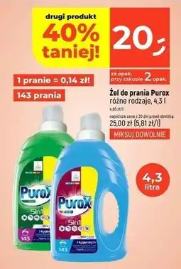 Dealz Żel do prania universal Purox oferta