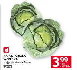 Selgros Kapusta biała wczesna oferta