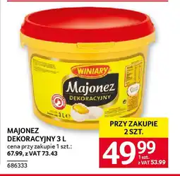 Selgros Majonez dekoracyjny oferta