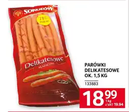 Selgros Parówki delikatesowe oferta