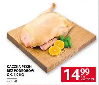 Selgros Kaczka pekin bez podrobów oferta
