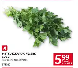 Selgros Pietruszka nać pęczek oferta