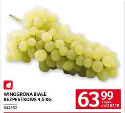 Selgros Winogrona białe bezpestkowe oferta