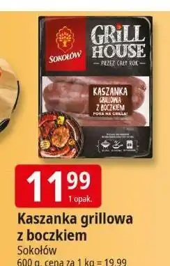 E.Leclerc Kaszanka grillowa z boczkiem Sokołów oferta