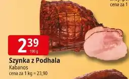 E.Leclerc Szynka z Podhala Kabanos oferta