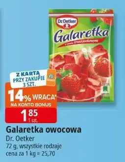 E.Leclerc Galaretka owocowa 72g Dr. Oetker oferta