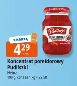 E.Leclerc Koncentrat pomidorowy Pudliszki 190g Heinz oferta