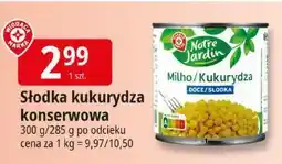 E.Leclerc Słodka kukurydza konserwowa Notre Jardin oferta