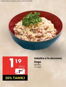Delikatesy Centrum Sałatka a'la domowa Dega oferta