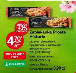 Żabka Zapiekanka Proste Historie 200g, różne rodzaje oferta