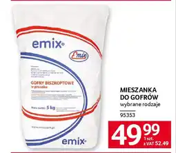 Selgros Mieszanka do gofrów emix oferta