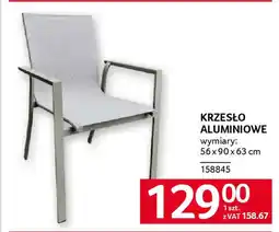 Selgros Krzesło aluminiowe oferta