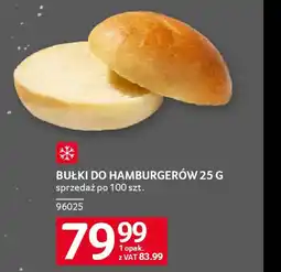 Selgros Bułki do hamburgerów oferta