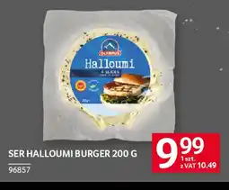 Selgros Ser halloumi burger olympus oferta