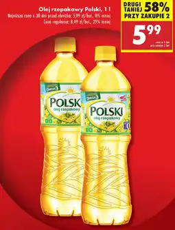 Biedronka Olej rzepakowy Polski oferta