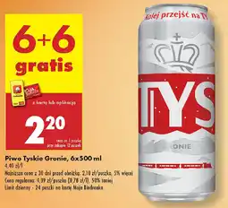 Biedronka Piwo Tyskie gronie oferta