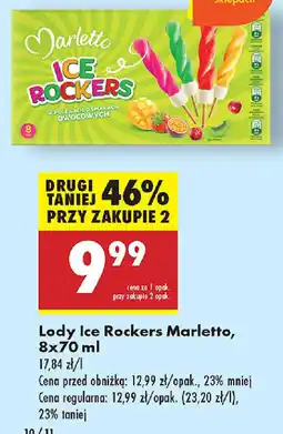 Biedronka Lody Ice Rockers Marletto oferta