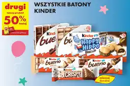 Biedronka Wszystkie batony Kinder oferta