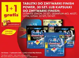 Biedronka Tabletki do zmywarki finish power lub kapsułki do zmywarki finish oferta