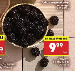 Biedronka Jeżyny, opak. oferta