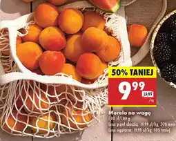 Biedronka Morela na wagę oferta