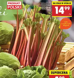 Biedronka Rabarbar na wagę oferta