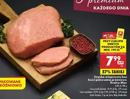 Biedronka Szynka wieprzowa bez kości pakowana próżniowo Kraina Mięs oferta