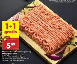 Biedronka Mięso mielone z łopatki wieprzowej Kraina Mięs oferta