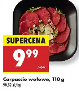 Biedronka Carpaccio wołowe oferta