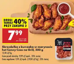 Biedronka Skrzydełka z kurczaka w marynacie hot honey Czas na Grill oferta