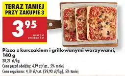 Biedronka Pizza z kurczakiem i grillowanymi warzywami oferta