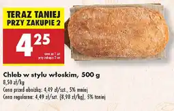 Biedronka Chleb w stylu włoskim oferta