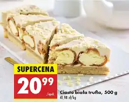 Biedronka Ciasto biała trufla oferta
