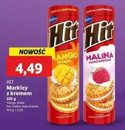 Lidl Ciastka malina z mascarpone Hit Hit bahlsen oferta