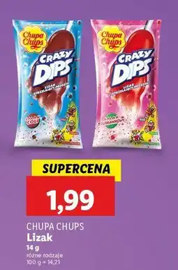 Lidl Lizaki cola Chupa chups crazy dips oferta