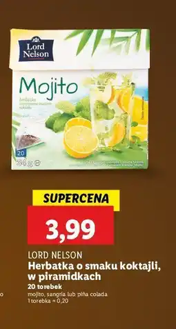 Lidl Herbata pina colada Lord nelson oferta