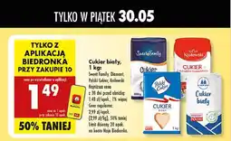 Biedronka Cukier Sweet family oferta