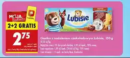 Biedronka Ciastka czekoladowe Lu petitki lubisie oferta