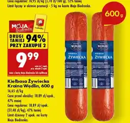 Biedronka Kiełbasa Żywiecka Kraina Wędlin oferta