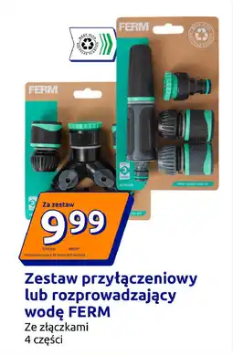 Action Zestaw przyłączeniowy lub rozprowadzający wodę FERM oferta